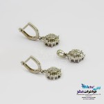 نیم ست طلا - آویز و گوشواره - طرح برفی