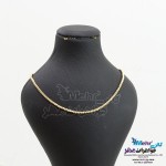 گردنبند طلا - طرح گوی تراش