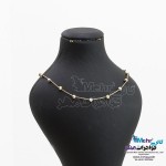 گردنبند طلا - طرح گوی تراش