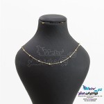 گردنبند طلا - طرح گوی تراش