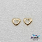 گوشواره طلا - طرح قلب