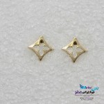 گوشواره طلا - طرح ون کلیف