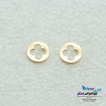 گوشواره طلا - طرح ون کلیف