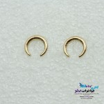 گوشواره طلا - طرح هلال