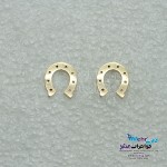 گوشواره طلا - طرح نعل