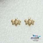 گوشواره طلا - طرح زنبور
