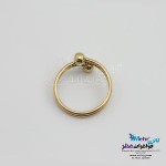 انگشتر طلا - طرح گوی