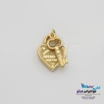 آویز طلا - طرح قلب