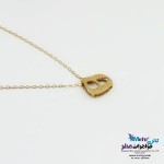 گردنبند طلا - طرح ه نیمایی