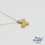 گردنبند طلا - طرح پروانه