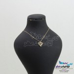 گردنبند طلا - طرح قلب