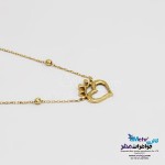 گردنبند طلا - طرح قلب