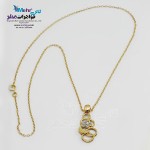 گردنبند طلا - طرح برمس
