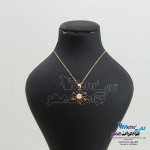 گردنبند طلا - طرح برف