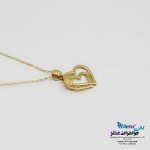 گردنبند طلا - طرح قلب