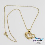 گردنبند طلا - طرح قلب