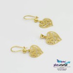 نیم ست طلا – آویز و گوشواره - طرح قلب