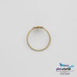 انگشتر طلا - طرح قلب