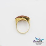 انگشتر طلا- سنگ عقیق