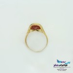 انگشتر طلا- سنگ عقیق
