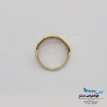 انگشتر طلا- طرح خطوط موازی
