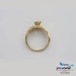 انگشتر طلا- طرح ممزوج