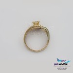 انگشتر طلا- طرح ممزوج