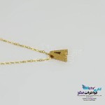 گردنبند طلا – طرح حروف لاتین