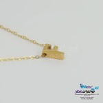 گردنبند طلا – طرح حروف لاتین