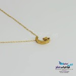 گردنبند طلا – طرح ماه و ستاره