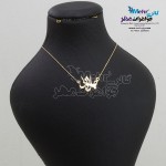 گردنبند شعر طلا – طرح جانی و دلی