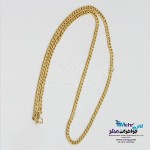 گردنبند طلا – طرح کارتیه طول 50 سانتی متر