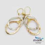 گوشواره گیره ای طلا - طرح دیوید یورمن