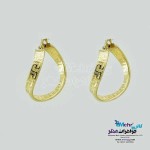 نیم ست طلا - آویز و گوشواره - طرح ورساچه