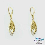 نیم ست طلا - آویز و گوشواره و انگشتر - طرح گوچی