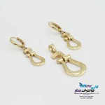 نیم ست طلا - آویز و گوشواره - طرح دیوید یورمن