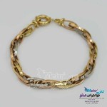 دستبند طلا - طرح حلقه تو در تو