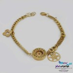 دستبند طلا - طرح بولگاری