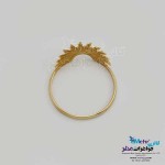 انگشتر طلا- طرح خورشید