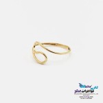 انگشتر طلا - طرح منحنی