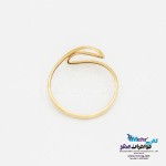 انگشتر طلا - طرح منحنی