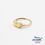 انگشتر طلا - طرح پروانه