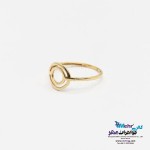 انگشتر طلا - طرح دایره