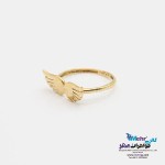 انگشتر طلا - طرح بال فرشته