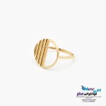 انگشتر طلا - طرح دایره