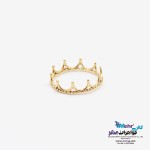 انگشتر طلا - طرح تاج