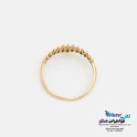 انگشتر طلا - طرح هندسی