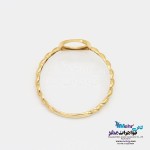 انگشتر طلا - طرح دایره