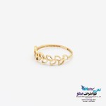 انگشتر طلا - طرح گندمی