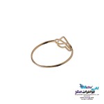 انگشتر طلا - طرح بی نهایت قلب